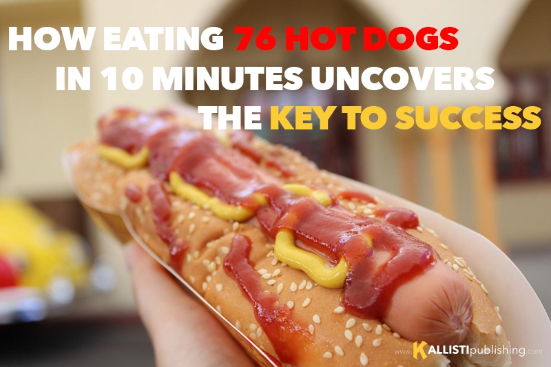 Eating 76 hot dogs in 10 minutes uncovers the key to success