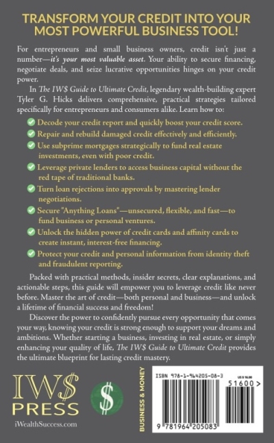 The IW$ Guide to Ultimate Credit - BACK