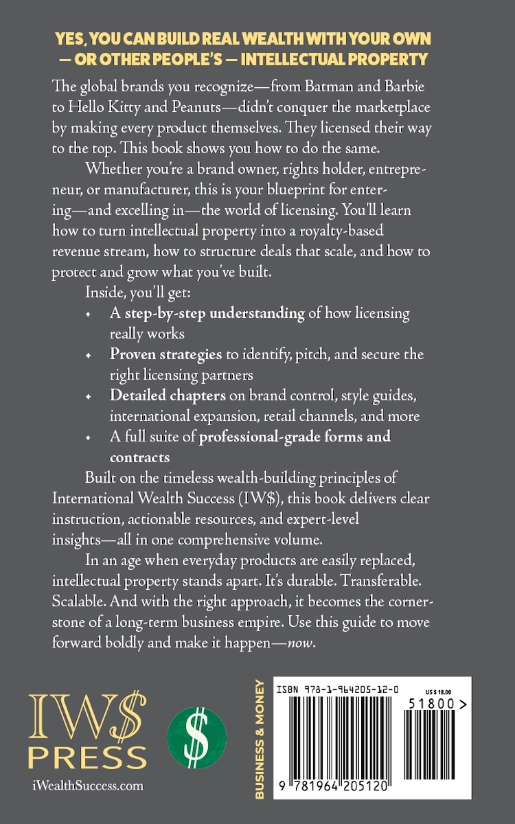 The IW$ Guide to Product Licensing Success - BACK