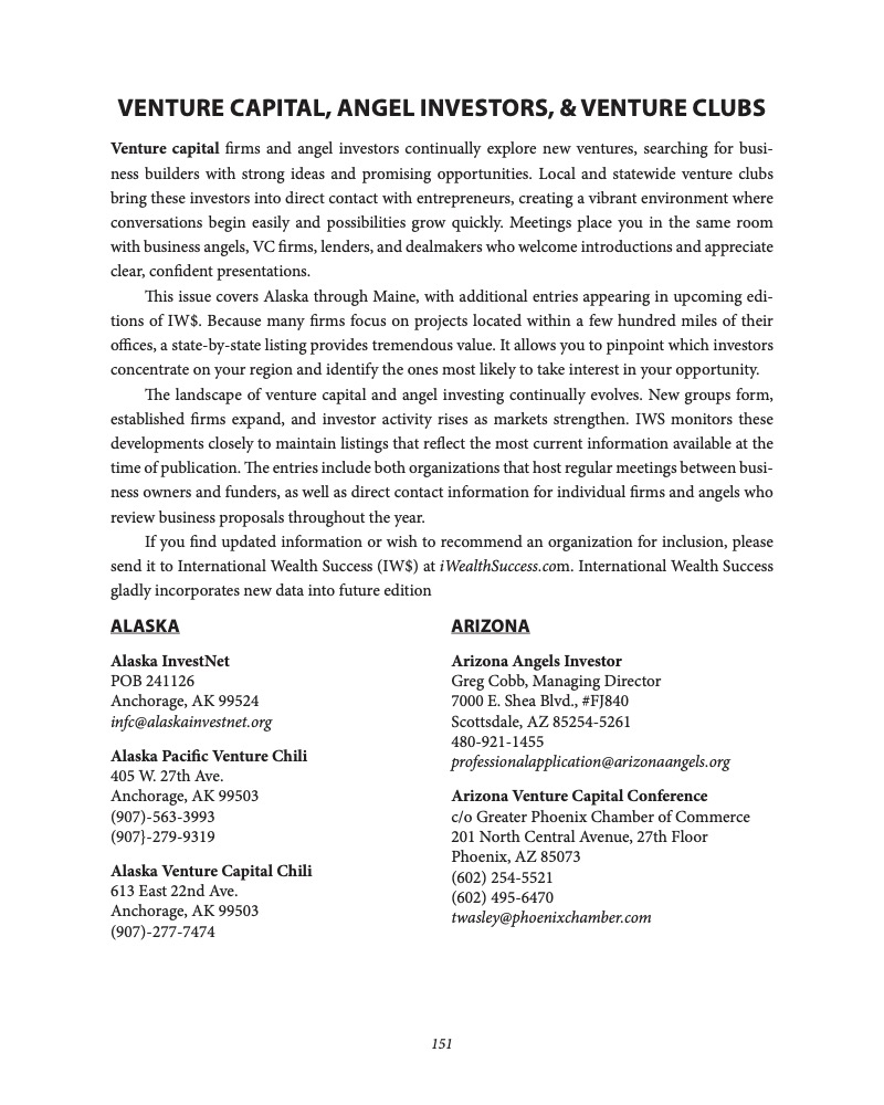 IW$ Directory of Startup, Seed, and Equity Capital Sources, The - Image 3