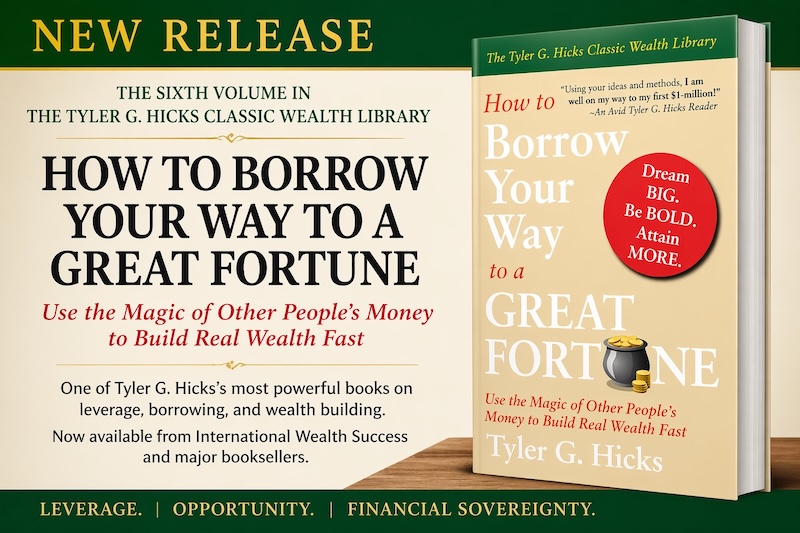 How to Borrow Your Way to a Great Fortune Press Release Book Announcement Featured Image